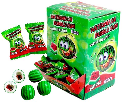 Watermelon 4,5g melónové žuvačky s náplňou