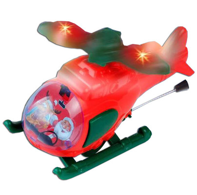Santa flash Helicopter 5g hračka s cukríkmi