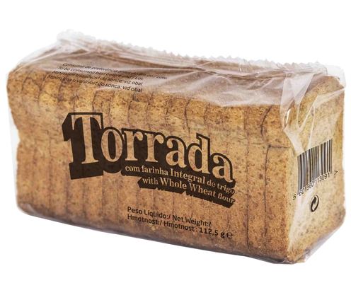 TORRADA INTEGRAL 112,5g celozrnné pšeničné sucháre
