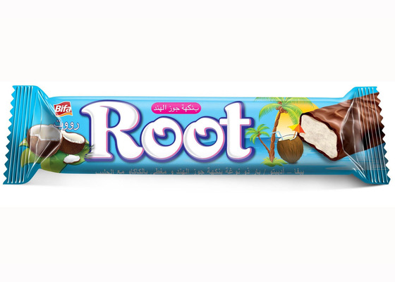 Root 22g tyčinka s kokosovou príchuťou máčaná v kakaovej poleve