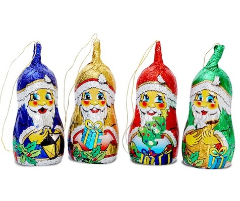 Mikuláš 15g závesný z mliečnej čokolády