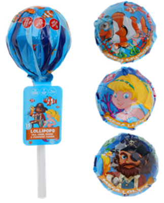 FUNNY MEGA LOLLIPOP 135g lízanky (15ks) motív vodný svet