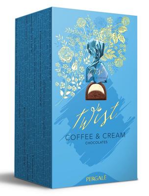 TWIST 164g, pralinky coffee & cream