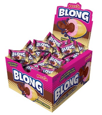 Blong napolitano 5g žuvačky s náplňou s jahodovou a čokoládovou príchuťou