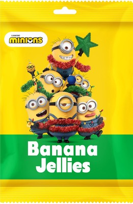 Banan jellies christmas minion 150g