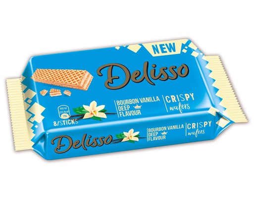 Delisso 40g oblátky plnené krémom s vanilkovou príchuťou