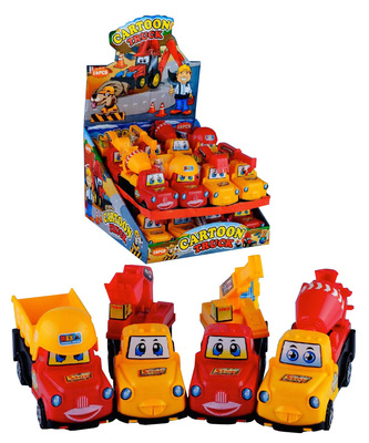 Cartoon truck 5g, hračka s cukríkmi