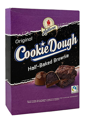 Cookie Dough half-baked brownie 145g pralinky s náplňou z brownie cesta 