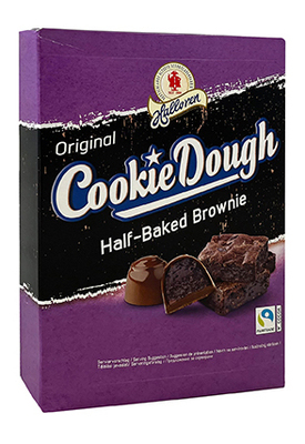 Cookie Dough half-baked brownie 145g pralinky s náplňou z brownie cesta