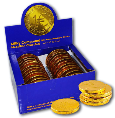 MEDALLIONS COINS 18g kakaová pochúťka