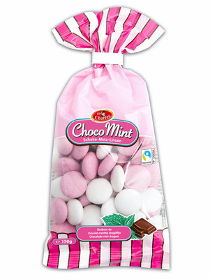 Choco mint 150g čokoládové dražé s mätovou príchuťou
