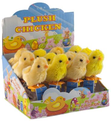 Plush chicken 5g hračka s cukríkmi