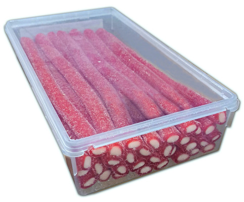 JUMBO 50g kyslé želé pelendreky s jahodovou príchuťou