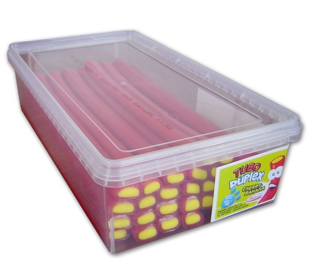 TUBO DUPLEX 45g želé pelendreky s príchuťou čerešňa banán
