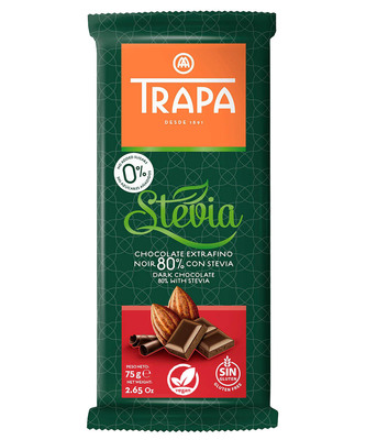 Stévia 75g, horká čokoláda
