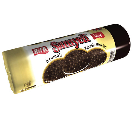Samyeli 150g kakaové sušienky plnené krémom 