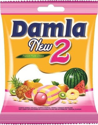 Damla 90g, karamelky melón-tropic