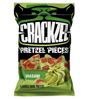 CRACKZEL 65g ochutené praclíkové kúsky s wasabi