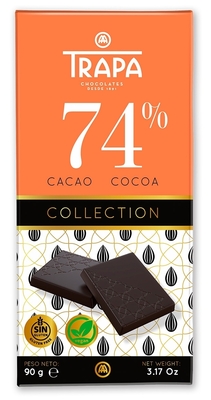 Trapa horká čokoláda 74%