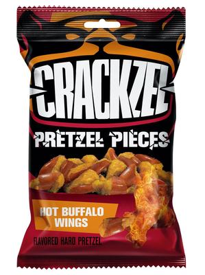 CRACKZEL 65g praclíkové kúsky s korením HOT BUFFALO WINGS 