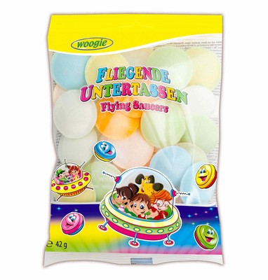 UFO 42g cukrovinka s praskajúcou náplňou