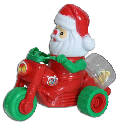 Santa moto 4g hračka s cukríkmi