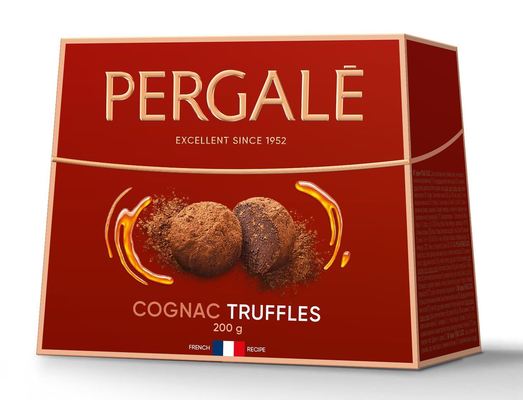 Pergale Truffles 200g, pralinky s príchuťou cognac