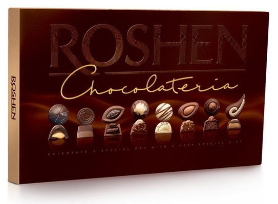 ROSHEN CHOCOLATERIA 194g zmes čokoládových praliniek