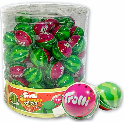 TROLLI  WATERMELON 18,8g želé s kyslou náplňou