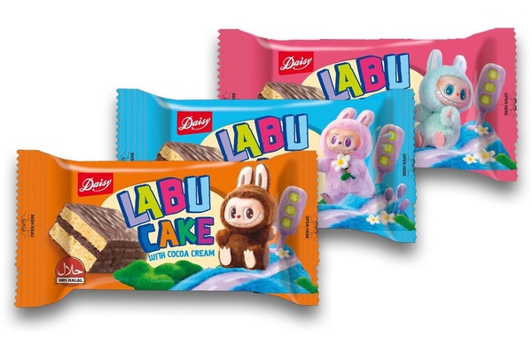 LABU CAKE 35g jemné pečivo s čokoládovou náplňou a polevou