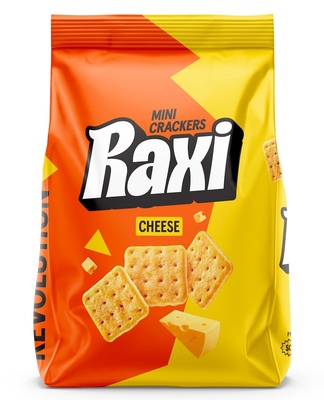 RAXI CHEESE 100g krekry s príchuťou syra