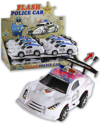 Flash police car 5g, hračka s cukríkmi