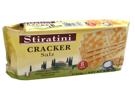 Cracker 250g, krekry solené