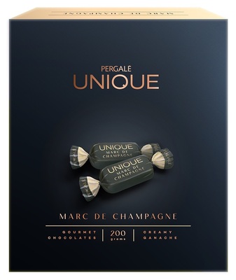UNIQUE MARC DE CHAMPAGNE 200g pralinky s príchuťou šampanského