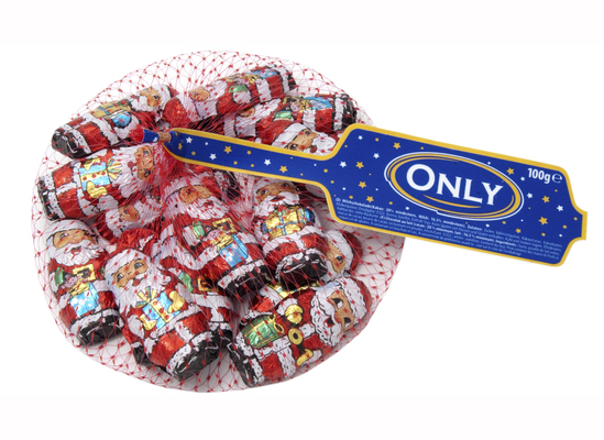 Mikuláši v sieťke 85g, mliečna čokoláda